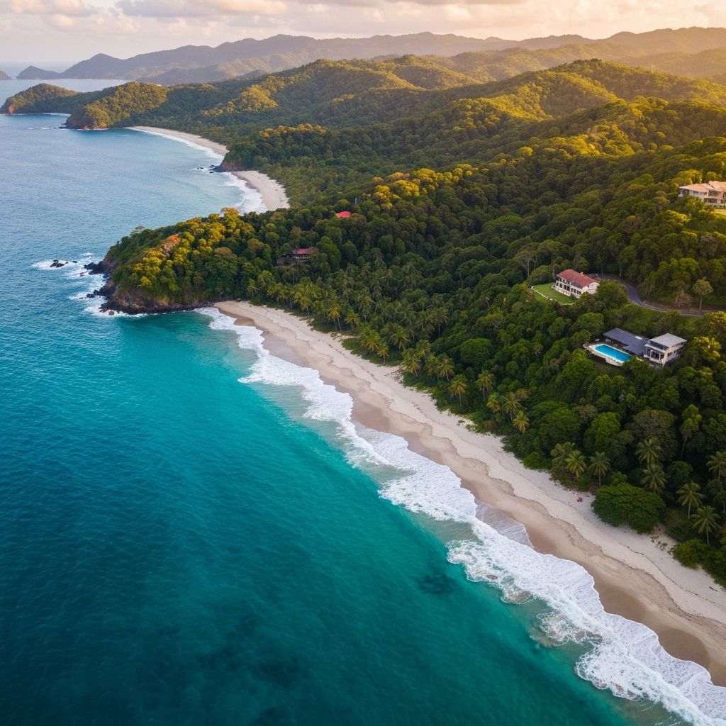 Costa Rica coastline